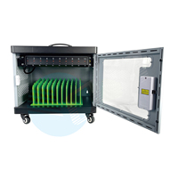Chariot de recharge mobile en métal pour ordinateurs portables et iPad, OEM, 10/20/30/40/60 unités, pour plusieurs ordinateurs portables
