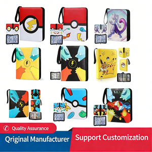 Offre Spéciale : Porte-cartes <span class=keywords><strong>Pokémon</strong></span>, Classeur de cartes à collectionner, <span class=keywords><strong>Album</strong></span> <span class=keywords><strong>Pokémon</strong></span> avec 50 feuilles premium à 4 pochettes, Contient 400 cartes - Product Image 2