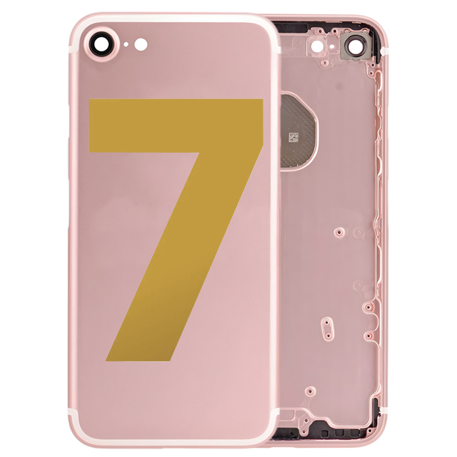 Mobile Phone 7G Battery Door Back Cover Metal case Without Small Parts for iPhone 7 Replacement