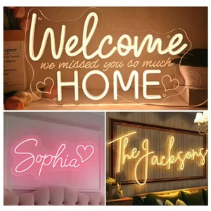 Enseigne néon LED personnalisée pour le dropshipping – Enseigne lumineuse LED pour entreprise, logo d'entreprise, idéale pour café, bar, boutique, restaurant, salon de beauté - Product Image 6