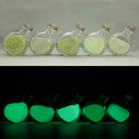 High Luminance Strontium Aluminate Self Glowing Powder Light Energy Storage Photoluminescent Pigment
