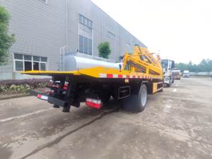 DONGFENG 4*2 baru truk derek 5 Ton bertenaga Diesel-kendaraan pemulihan tugas berat dengan derek - Product Image 6