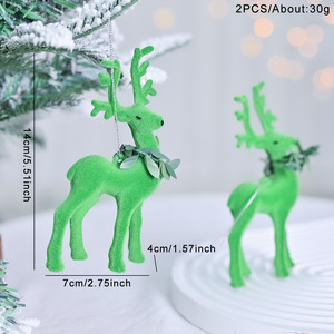 Décoration <span class=keywords><strong>de</strong></span> Noël colorée en forme d'elfe pour arbre artificiel, en plastique durable, ornement festif écologique pour intérieur, cadeau - Product Image 4
