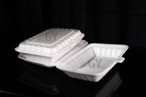 <b>Disposable</b> Foam Food Container Foam Takeaway <b>Box</b> Single-use Foam <b>Box</b> Foam Meal <b>Box</b> Takeout Foam <b>Box</b> Foam <b>Box</b> for Food - Product Image 2