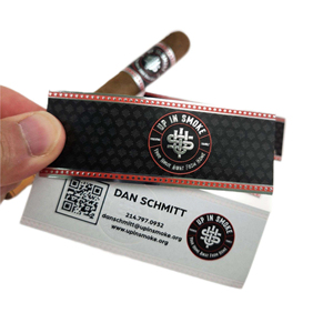 Cigar Bands Label Waterproof Customized <b>Logo</b> Cigar Packaging Adhesive <b>Sticker</b> Customizable - Product Image 2