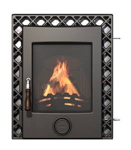 Poêle <span class=keywords><strong>à</strong></span> <span class=keywords><strong>granulés</strong></span> moderne en fonte avec insert pour le chauffage domestique et le poêle <span class=keywords><strong>à</strong></span> bois élégant - Product Image 1