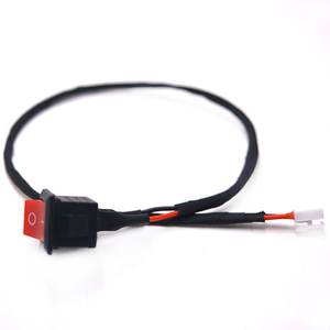Chicote de Fios com Interruptores Gangorra Pequenos de 2 Pinos para Carro e Moto, Botão de Interruptor Modificado, Conjunto de Cabos - Product Image 5