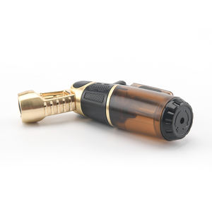 Nouvel arrivage Briquet personnalisé environnemental Technique d'injection haute pression Briquet torche puissant pour camping BBQ - Product Image 5