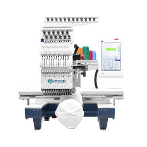 Máquina de bordar industrial digital computarizada de una cabeza para logotipos de camisetas, marca Stock Nigeria, precio en dólares estadounidenses - Product Image 1