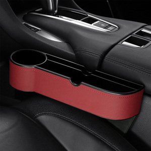 Organisateur de voiture multifonctionnel Boîte de rangement avec accoudoir Slot Stopper Car <span class=keywords><strong>Seat</strong></span> Gap Filler Interior Storage <span class=keywords><strong>Bag</strong></span> - Product Image 4