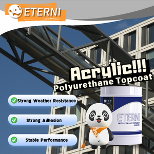 ETERNI Direct du fabricant Revêtement à séchage rapide pour travaux d'entretien Peinture industrielle rapide Acrylique Polyuréthane Couche de finition - Product Image 1