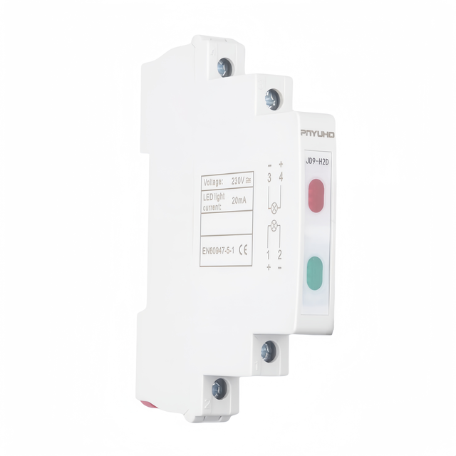 Ultra-thin Din Rail LED Indicator 9mm Indicator Modular for Industries Use 230/240V Din Rail Type LED Indicator
