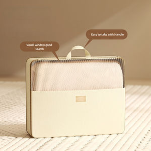 Bolsas de Almacenamiento Tipo Cubo Bensheeting para el Hogar, Juego de Bolsas de Compresión de Tela Antipolvo, Capacidad de 10-20L, Estilo Japonés para Ropa y Ropa de Cama - Product Image 3