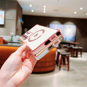 Promoción <span class=keywords><strong>descuento</strong></span> montaje en coche carga magnética funda de teléfono móvil para <span class=keywords><strong>Samsung</strong></span> S25 S21S22 S23 S24Ultra suave TPU electrochapado cubierta - Product Image 3