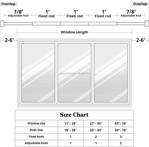 Varillas <span class=keywords><strong>de</strong></span> cortina <span class=keywords><strong>de</strong></span> empalme ajustables-Material <span class=keywords><strong>de</strong></span> metal y precio barato-OEM/ODM Barra <span class=keywords><strong>de</strong></span> cortina <span class=keywords><strong>de</strong></span> conexión <span class=keywords><strong>de</strong></span> varias piezas personalizada - Product Image 6