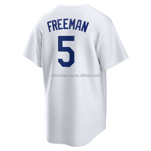 Camiseta de Béisbol 2026 Estilo Moderno para Hombre, Cosida, Edwin Diaz, Freddie Freeman, <span class=keywords><strong>Enrique</strong></span> Hernandez, Roki Sasaki, Max Muncy, Shohei Ohtani - Product Image 5