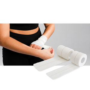 OEM Skin-Friendly Zinc Oxide Pure Cotton Tape Hypoallergenic Adhesive Tape for Daily Use <strong>Strong</strong> Fixation No <strong>Glue</strong> Mark - Product Image 5