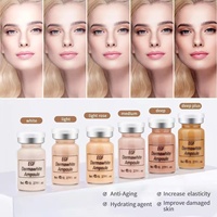 Sérum de Traitement BB Éclat de Peau Professionnel Semi-Permanent Maquillage Visage Couvrance Totale Booster de Fond de Teint BB Liquide Vente en Gros
