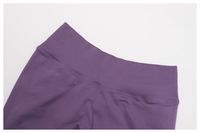 Leggings Deportivos Seamless con Espalda en V, Logotipo Personalizado, Efecto Push-Up y Levantamiento de Glúteos, para Yoga y Gimnasio, para Mujer