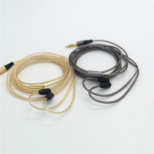Câble audio DIY pour écouteurs, 120cm, en nylon TPE, pour écouteurs Shure Westone SE535 SE315 SE425 SE846 - Product Image 1