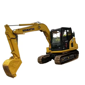 Komatsu PC70เครื่องขุดขนาดเล็กน้ำหนัก6ton ปลอดภัยใช้งานง่ายกระปุกเกียร์มอเตอร์มือสองที่ดี - Product Image 1