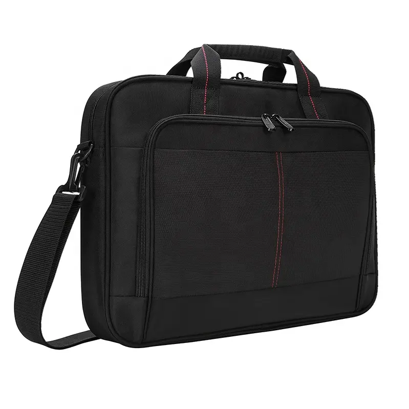 Tas pelapis notebook bisnis portabel, tas bawa tas komputer tas sarung laptop perjalanan
