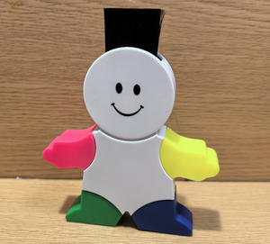 Bolígrafos Resaltadores con Forma de Hombre, Personalizados con Logotipo, Set de Regalo Promocional, Artículos Personalizados al por Mayor - Product Image 2