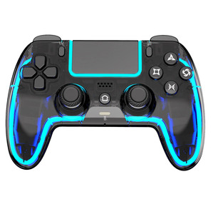 Manette de jeu sans fil Joystick Lumière RVB respirante Vibration Manette de jeu Pad Joypad Télécommande pour Playstation 5 <span class=keywords><strong>Ps5</strong></span> P5 Console vidéo - Product Image 4
