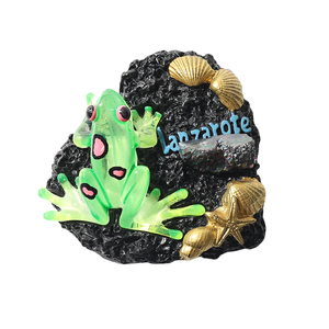 Imanes Nevera 3D Con Arena <span class=keywords><strong>Volcanica</strong></span> De Lanzarote Y Cactus Souvenir Turistico Resina ECO Para Tenerife - Product Image 3
