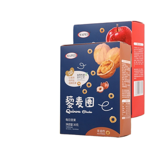 Ma Peide Quinoa Circle Sweet, Céréales instantanées pour enfants, faibles en gras, riches en nutriments, à base de légumes et de céréales, en conserve, pour petit-déjeuner, complément alimentaire - Product Image 1