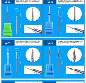 Dụng Cụ Làm Móng Mũi Khoan Cắt Phay Cho Giũa Móng Điện Phụ Kiện Làm Móng - Product Image 6