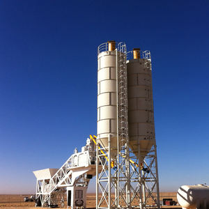 Centrale à béton mobile 60m³ portable et automatique, prête à l'emploi, petite centrale de malaxage, prix et coût de vente - Product Image 5