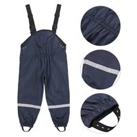 Kinder-Regenoveralls aus 100% Polyester, Wasserdicht, Vintage-Druck, Atmungsaktiv, in Voller Länge, für Jungen und Mädchen, mit Individuellem Logo
