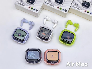 Max Calm True Auriculares inalámbricos Cancelación de ruido Auriculares intrauditivos TWS Pantalla táctil inteligente Indicador de batería LED Modos de juego de música - Product Image 3