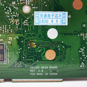 มาเธอร์บอร์ดแล็ปท็อป X412UA สำหรับ <span class=keywords><strong>Asus</strong></span> <span class=keywords><strong>VivoBook</strong></span> V4000U X412U X412UA X412UF เมนบอร์ด X412UB มี <span class=keywords><strong>I3</strong></span> I5 I7ซีพียูทดสอบดี - Product Image 6