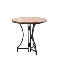 BILIDO Hôtel Table À Manger Moderne Minuscule Espace Location Petite Ronde Pliable Petit Déjeuner Table À Manger et Chaises Ensemble