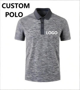 T-shirts de sport et de golf pour hommes de haute qualité, coupe ample, imprimés, durables, vêtements décontractés en maille, ODM/OEM - Product Image 2
