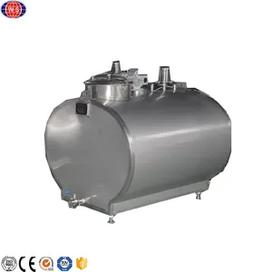 Pasokan Tiongkok Tangki Pendingin Susu 5000 Liter Stainless Steel Tangki Pendingin Susu Curah