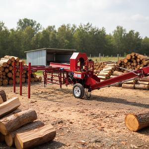 Máquina forestal <span class=keywords><strong>de</strong></span> 35T para cortar y partir troncos <span class=keywords><strong>de</strong></span> madera, procesadora <span class=keywords><strong>de</strong></span> <span class=keywords><strong>leña</strong></span> diésel en <span class=keywords><strong>venta</strong></span> - Product Image 1