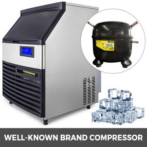 เครื่องทำน้ำแข็งอัตโนมัติ200กก./24ชั่วโมงแผงสัมผัสบริการ - Product Image 2