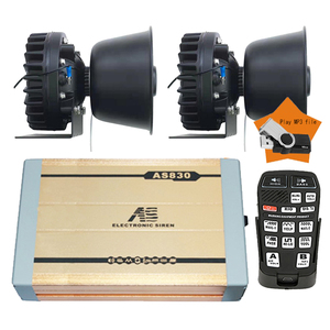 12V 400 Wát báo động xe Siren as830 Hot Bán với loa xe điều khiển không dây giá rẻ Siren Amplifier MC Hệ thống loa - Product Image 5