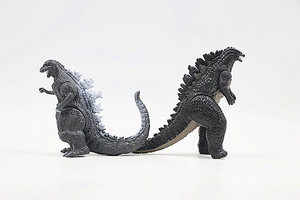 God-zilla Toys Figurines d'action les monstres brûlant Heisei Mecha Ghidorah Pack en plastique Mini dinosaure Playsets Cake Toppers - Product Image 4