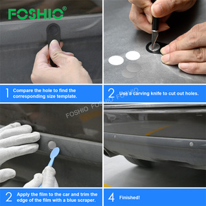 Foshio strumento di perforazione singolo Kit di attrezzi per avvolgimento in vinile morbido per modello di taglio del <span class=keywords><strong>cerchio</strong></span> di avvolgimento dell'<span class=keywords><strong>auto</strong></span> - Product Image 6