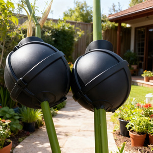 Dispositivo circular de plástico para propagación de bulbos y raíces de plantas, para uso en paisajismo de jardines. - Product Image 2