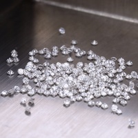 Starsgem Melee elmas gevşek taşlar 2.0MM - 3.0MM yuvarlak parlak kesim DEF VS HPHT Lab yetiştirilen elmas için takı saat