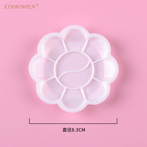 Xinbowen — <span class=keywords><strong>Palette</strong></span> de peinture plastique en forme de fleurs, 8.5Cm, <span class=keywords><strong>Palette</strong></span> personnalisée, huile acrylique pour <span class=keywords><strong>aquarelle</strong></span> - Product Image 5