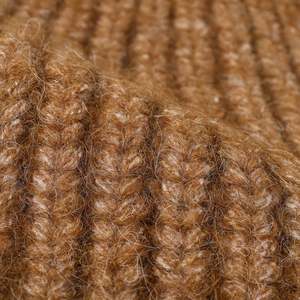 Gorro de lana tejido para exteriores, cálido, con protección para las orejas, para circunferencias de cabeza grandes, gorro ligero de mezcla de lana. - Product Image 2