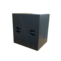 Subwoofer professionnel de 18 pouces, 600W, installation facile, performances stables, pour bars, discothèques, clubs, salles multifonctions