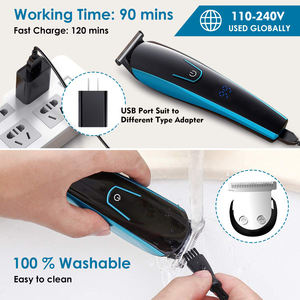 FANKE メンズヘアクリッパー カスタマイズ 5-in-1 USB充電式コードレスヘアトリマーセット - Product Image 6