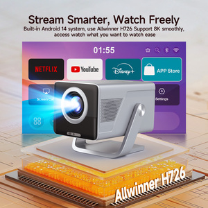 โปรเจคเตอร์พกพา Magcubic สำหรับใช้งานกลางแจ้ง 1000ANSI 1080P รองรับ 8K อัตโนมัติ ระบบ Android 14 Wifi6 รุ่น Beam X7 - Product Image 5